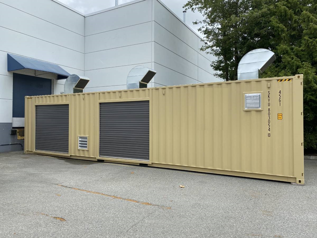40′ Compressor Room - Container Systems Australia