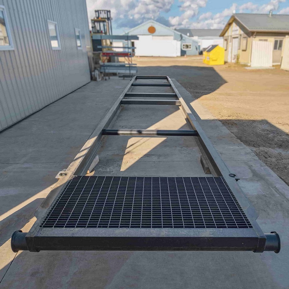 40’ Container skid w/ twist lock “Grated” - Container Systems Australia