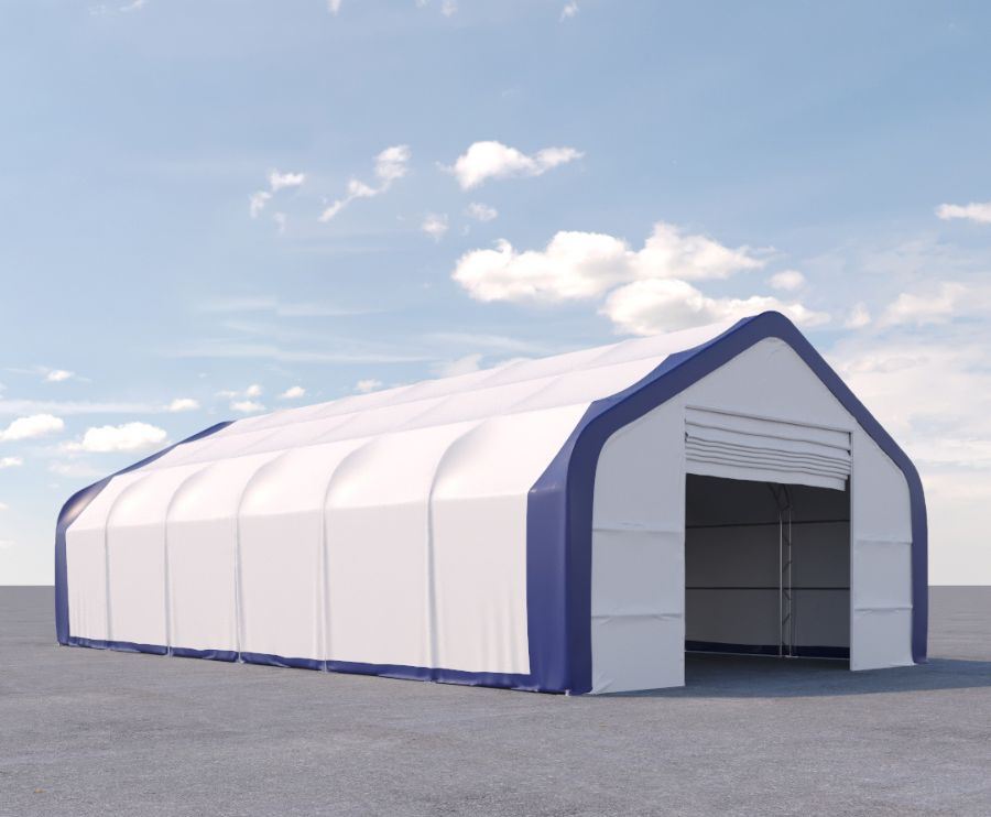 Dual Truss Storage Shelter (30′ x 60′ x 20′) - Container Systems Australia
