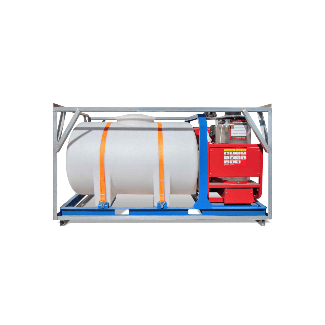 M&B | 4000 PSI Self Contained Hot Water Pressure Washer - Container Systems Australia
