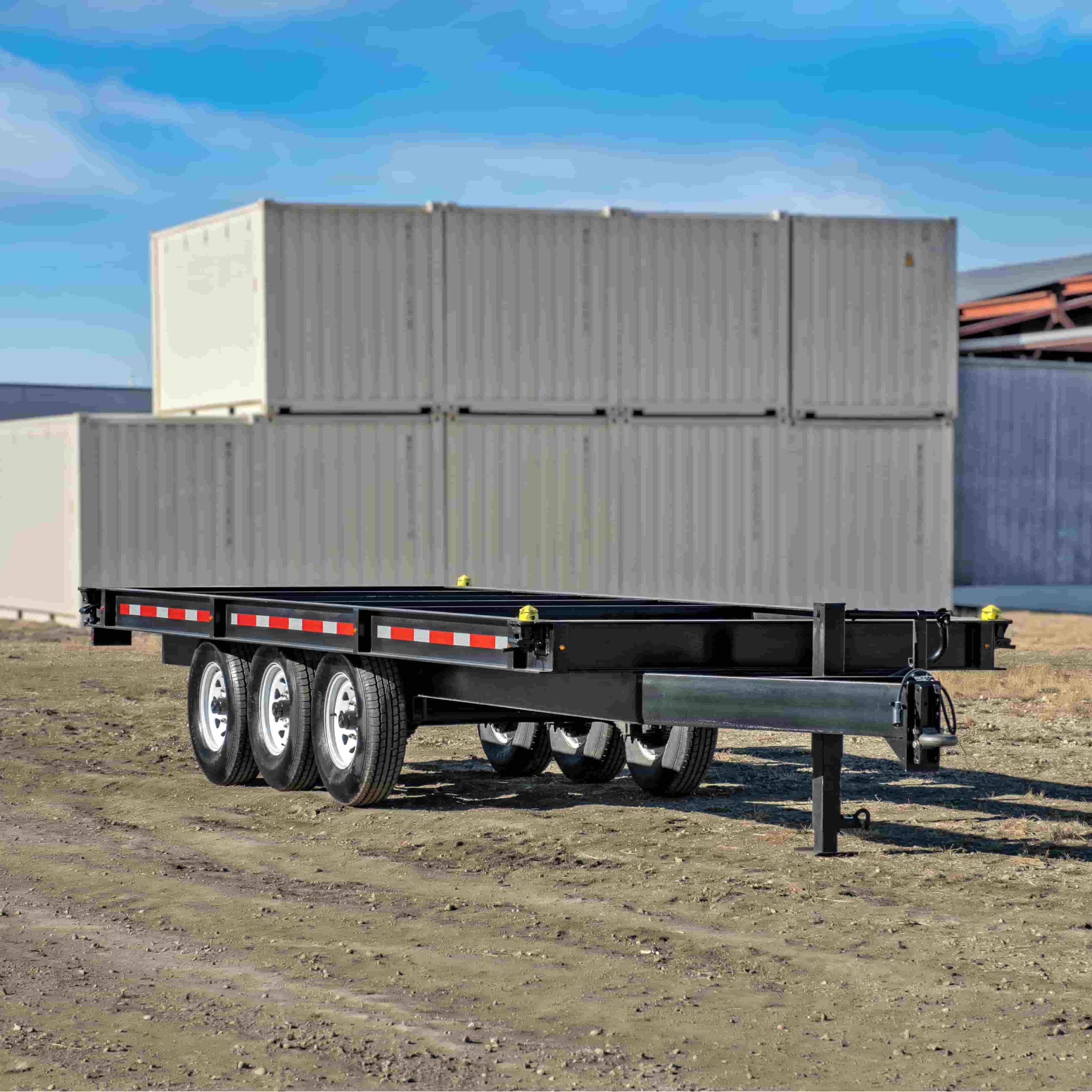 20’ Bumper Pull Container Chassis - Container Systems Australia