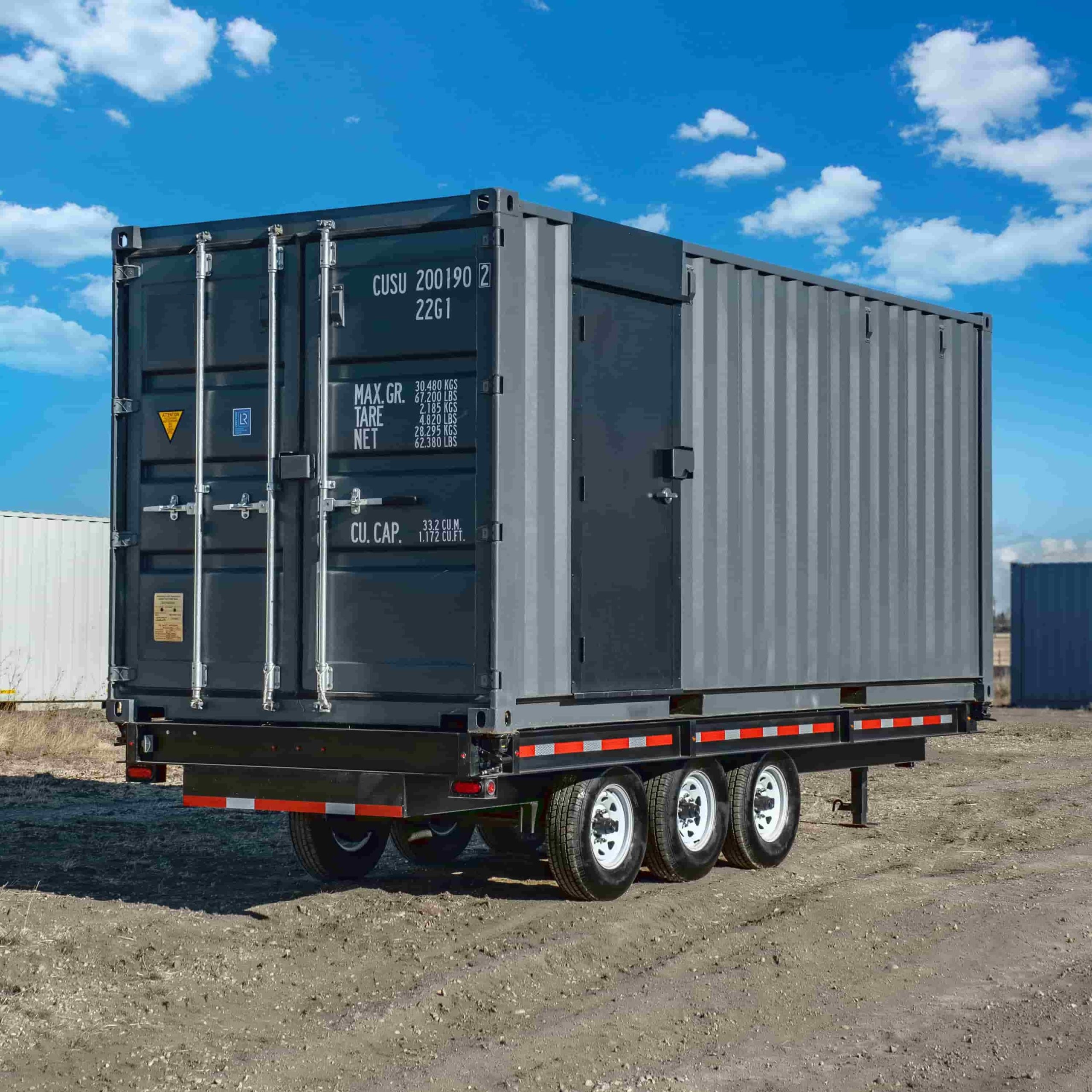20’ Bumper Pull Container Chassis - Container Systems Australia