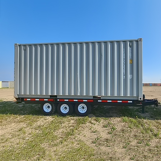20’ Bumper Pull Container Chassis - Container Systems Australia