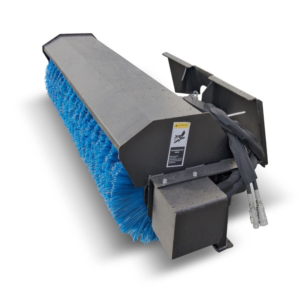 M&B | 72″ Skid Steer Angle Broom - Container Systems Australia