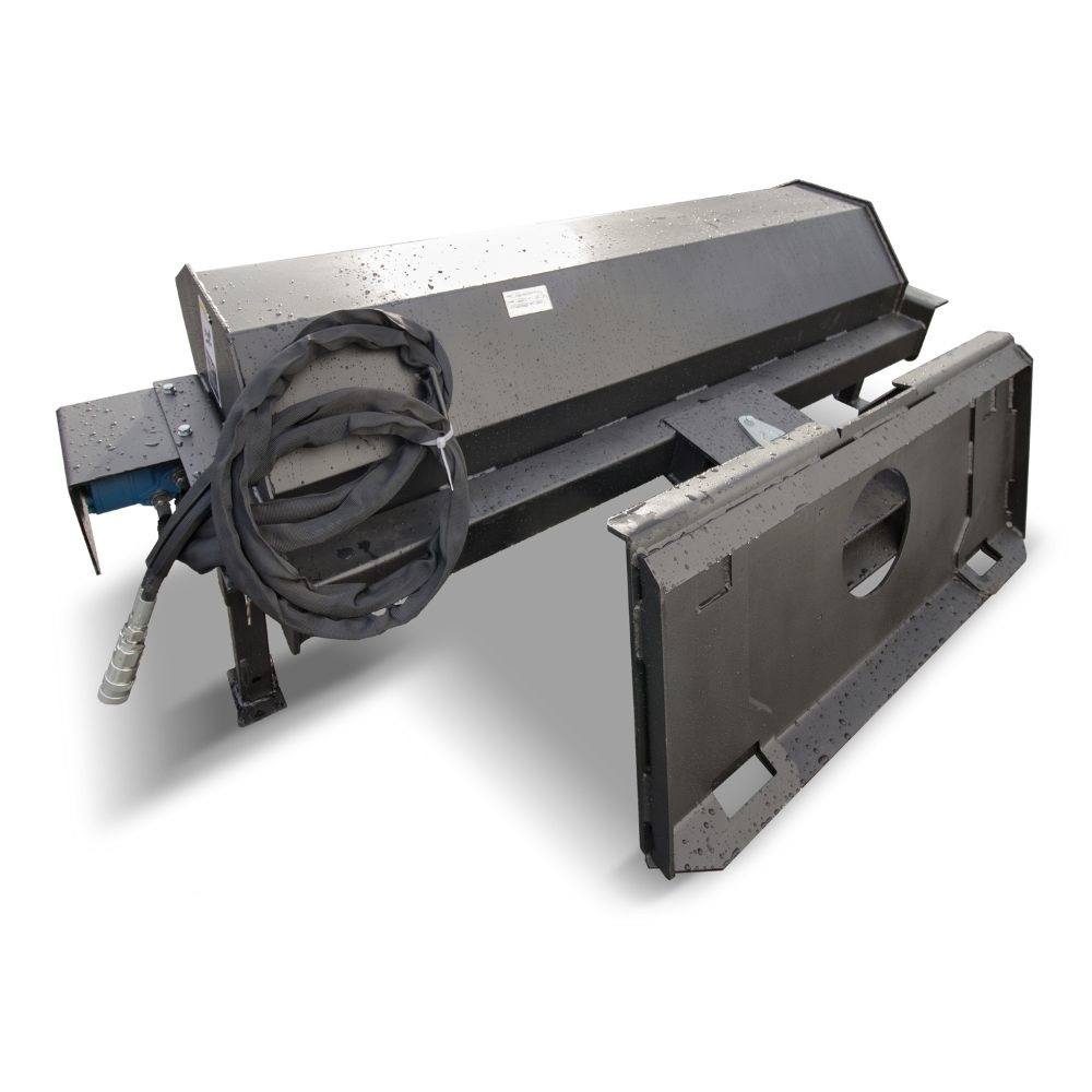 M&B | 72″ Skid Steer Angle Broom - Container Systems Australia