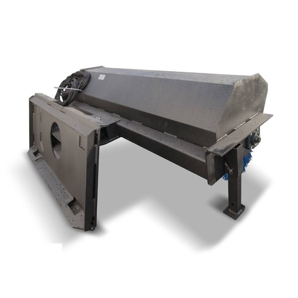 M&B | 72″ Skid Steer Angle Broom - Container Systems Australia