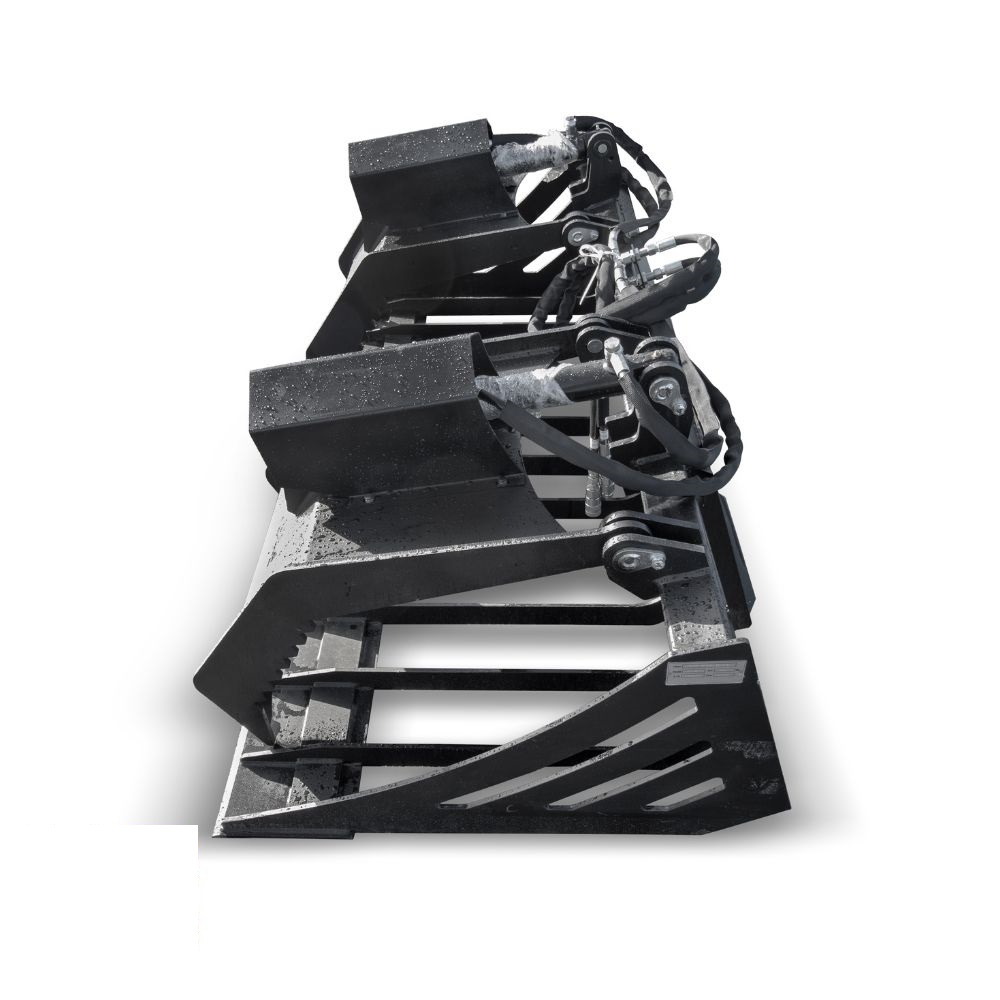 M&B | 72″ Rock Grapple Bucket - Container Systems Australia