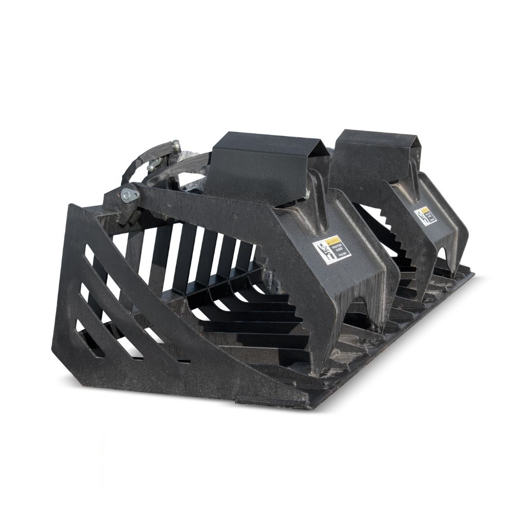 M&B | 72″ Rock Grapple Bucket - Container Systems Australia