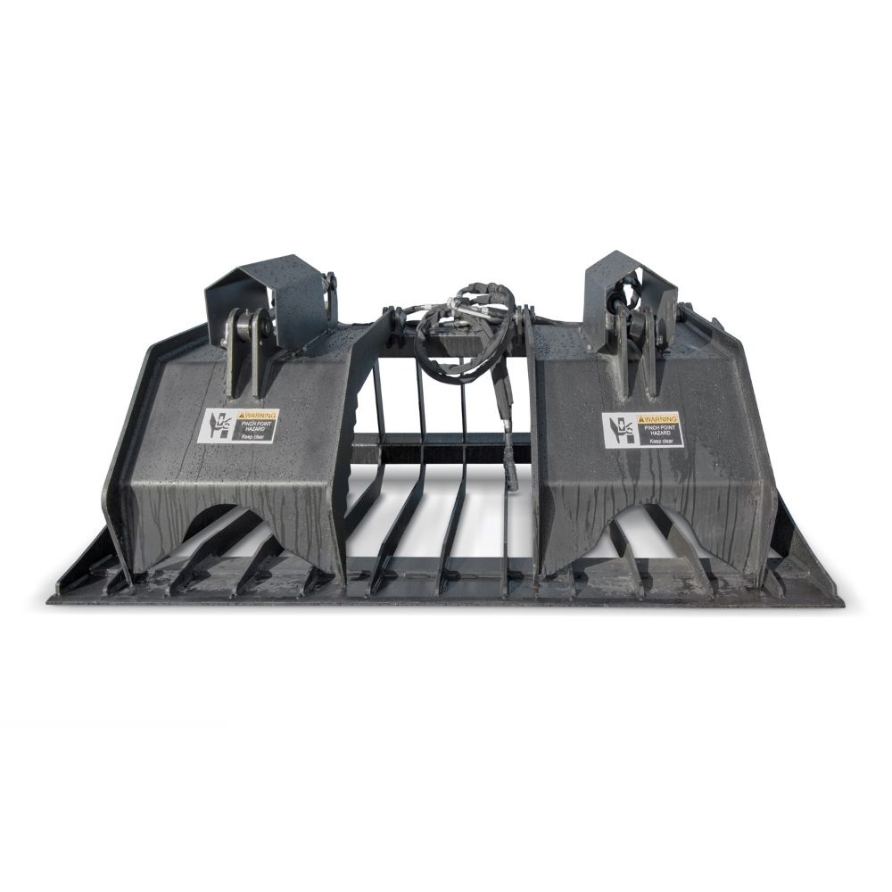M&B | 72″ Rock Grapple Bucket - Container Systems Australia