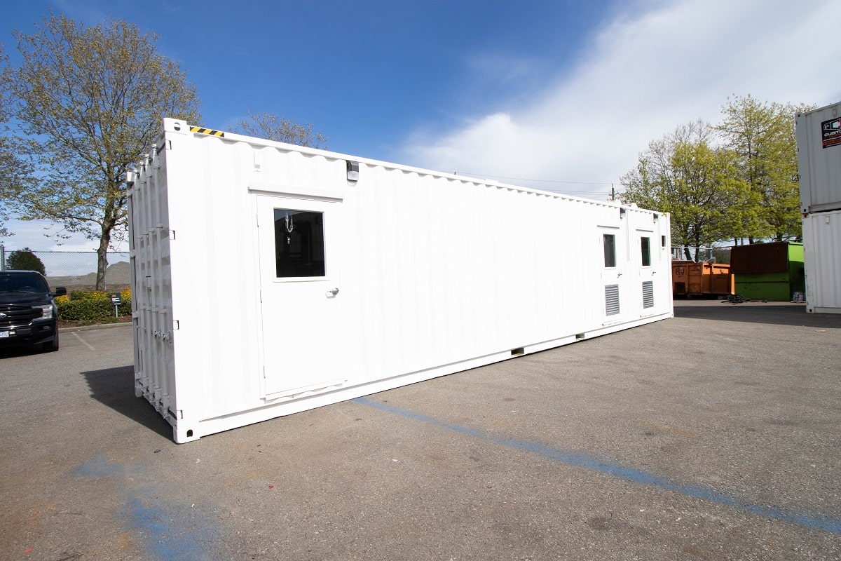 40’ Custom Mechanical Enclosure - Container Systems Australia