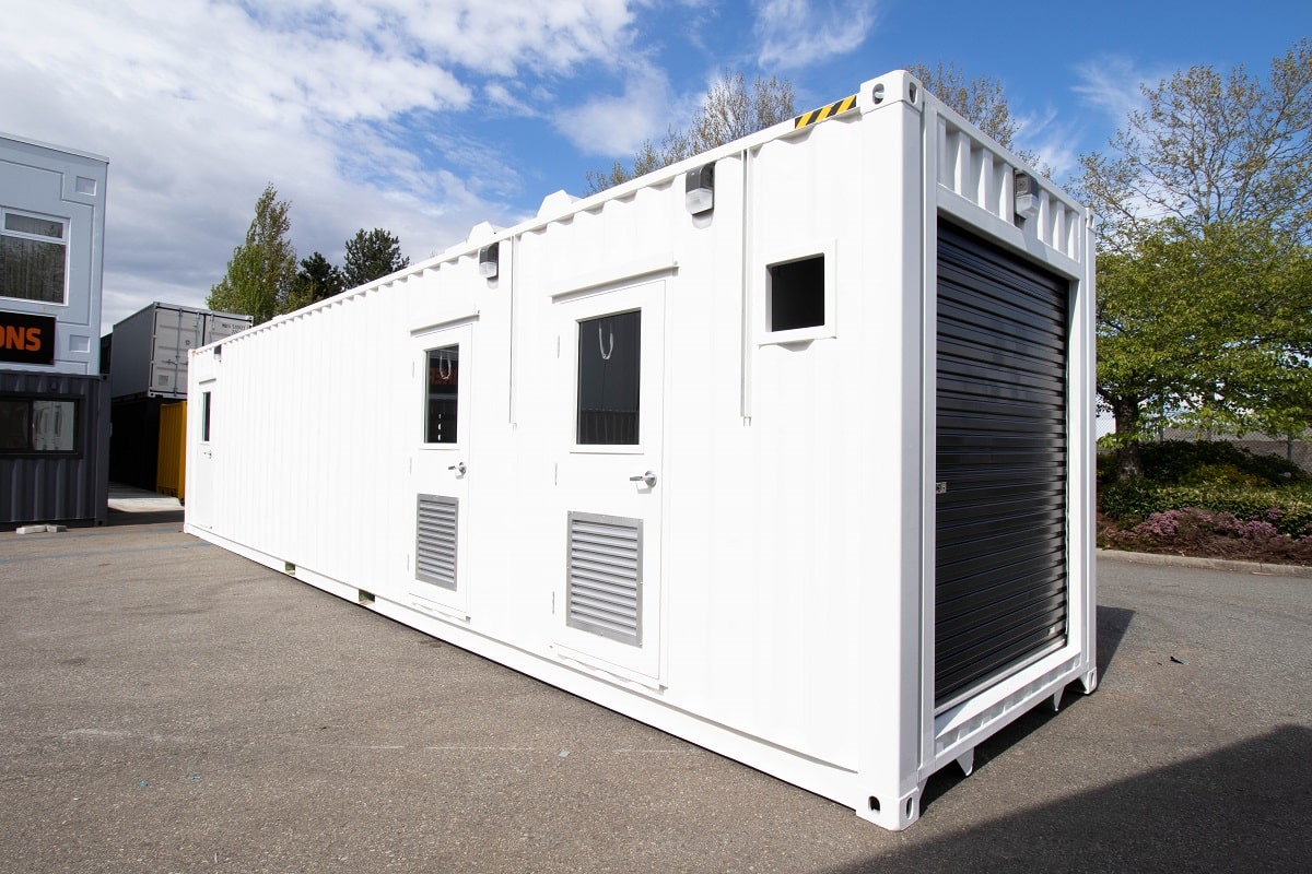 40’ Custom Mechanical Enclosure - Container Systems Australia