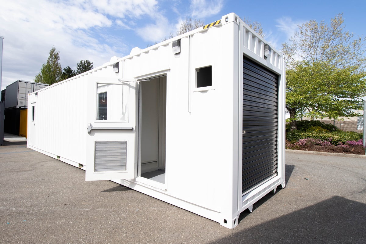 40’ Custom Mechanical Enclosure - Container Systems Australia