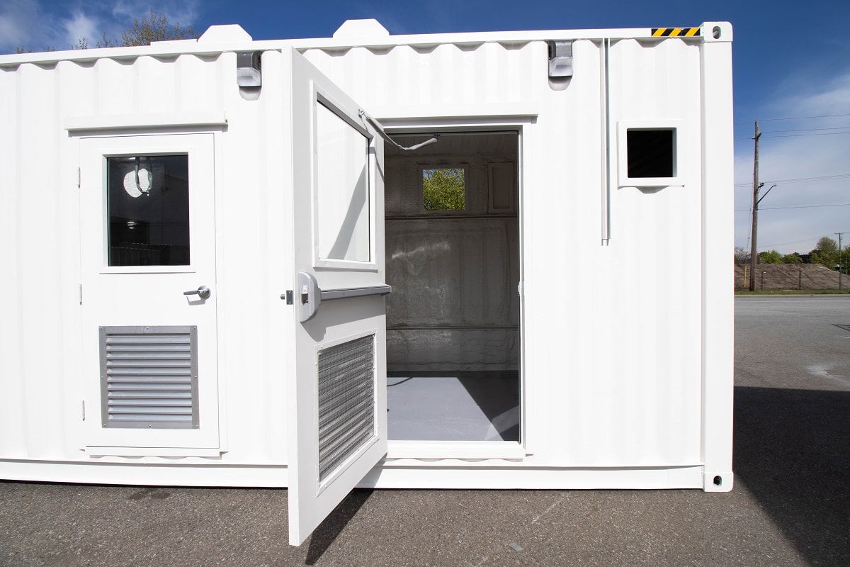 40’ Custom Mechanical Enclosure - Container Systems Australia