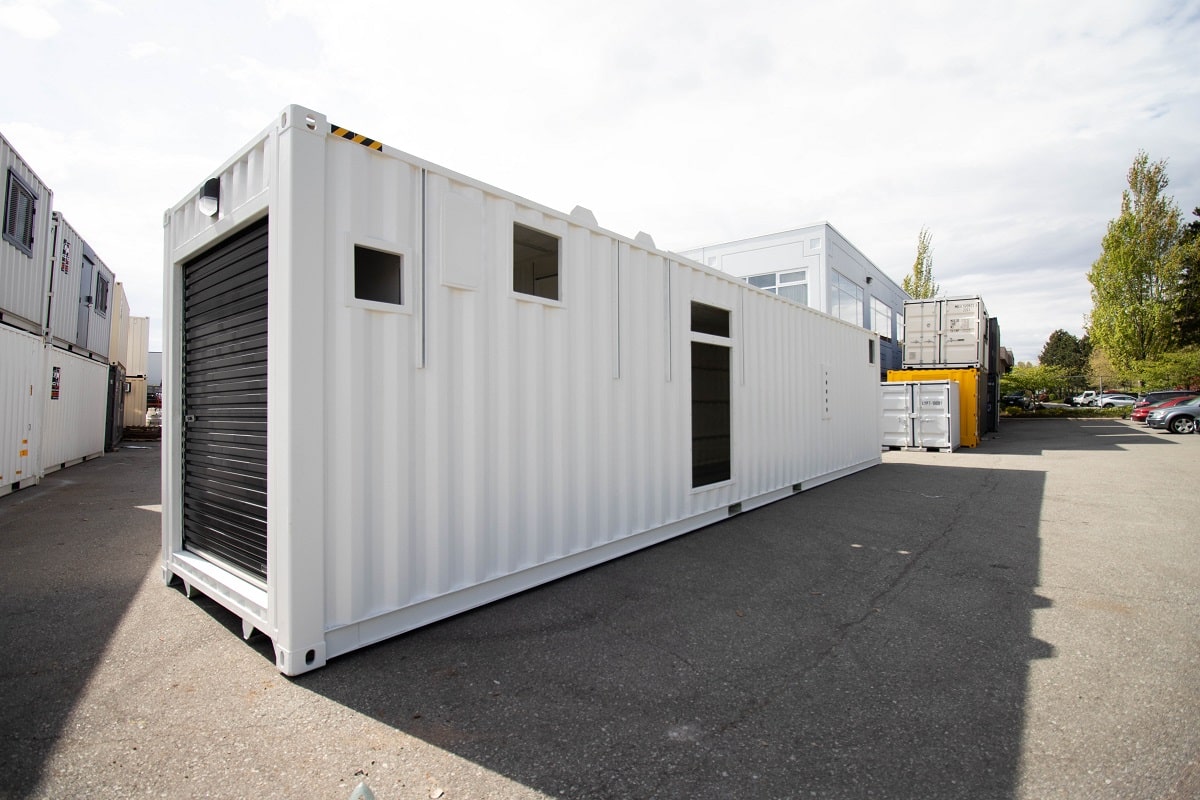 40’ Custom Mechanical Enclosure - Container Systems Australia