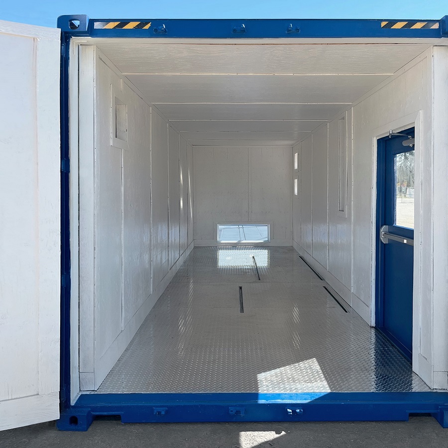 40’ Custom Equipment Enclosure - Container Systems Australia