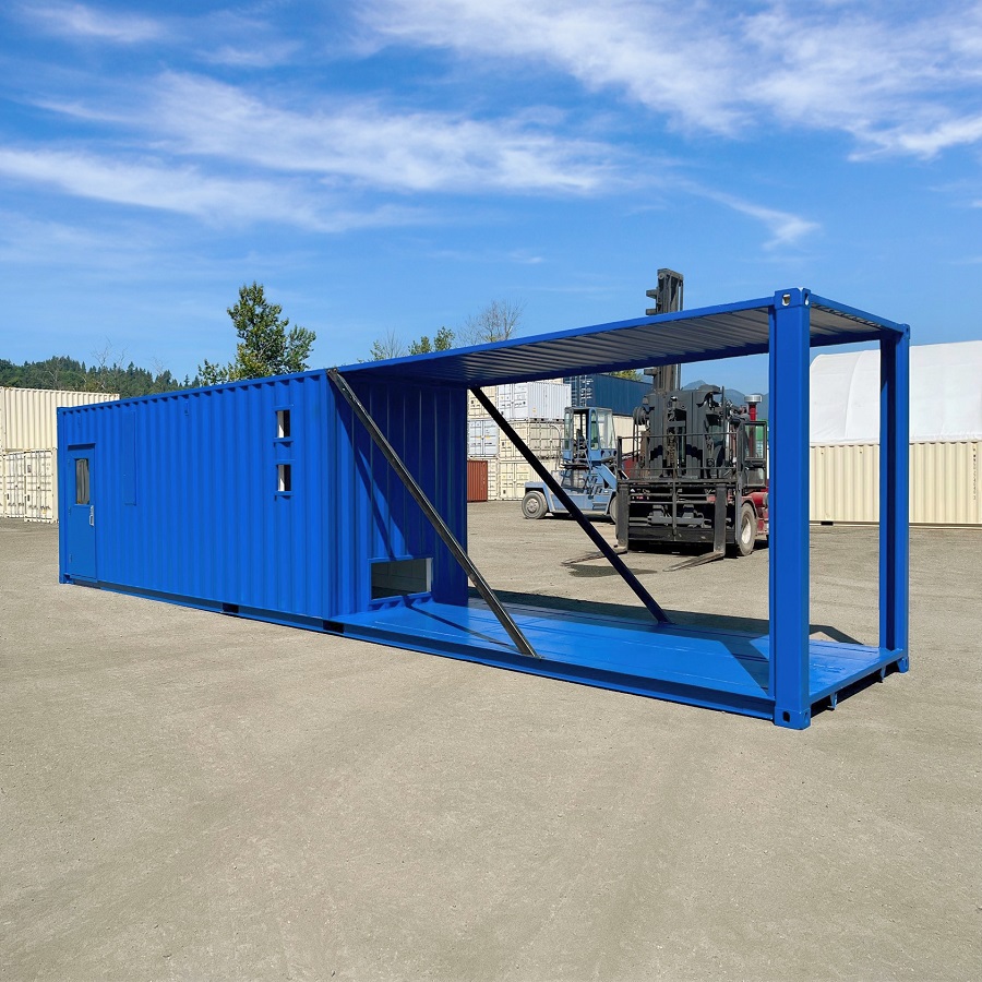 40’ Custom Equipment Enclosure - Container Systems Australia