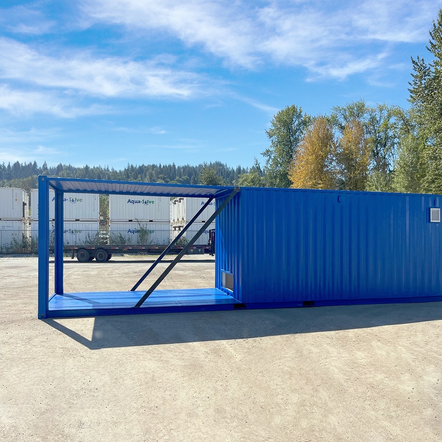 40’ Custom Equipment Enclosure - Container Systems Australia