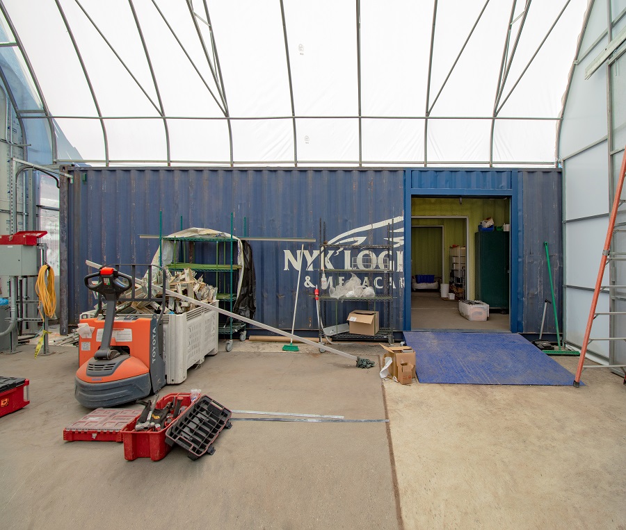 Custom Storage & Processing units for an Organics Company - Container Systems Australia