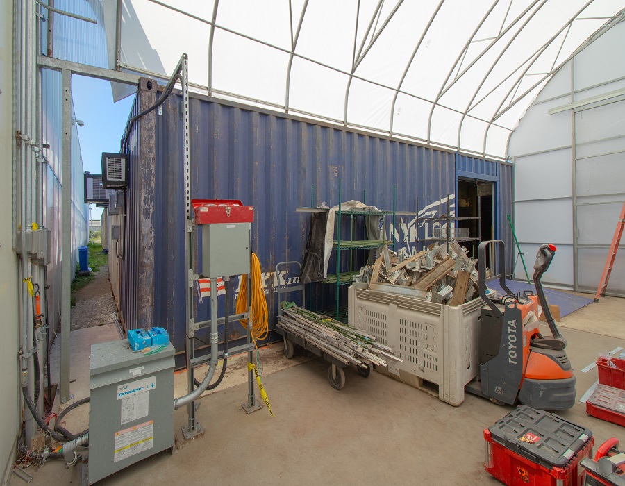 Custom Storage & Processing units for an Organics Company - Container Systems Australia