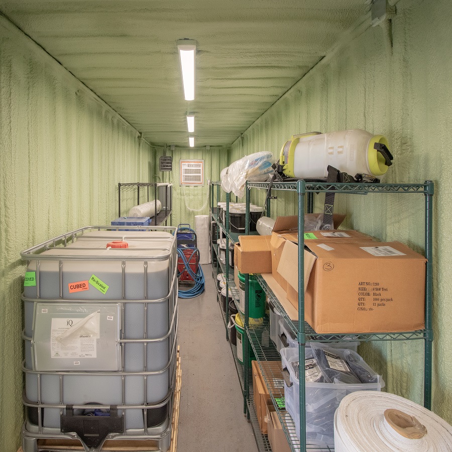 Custom Storage & Processing units for an Organics Company - Container Systems Australia