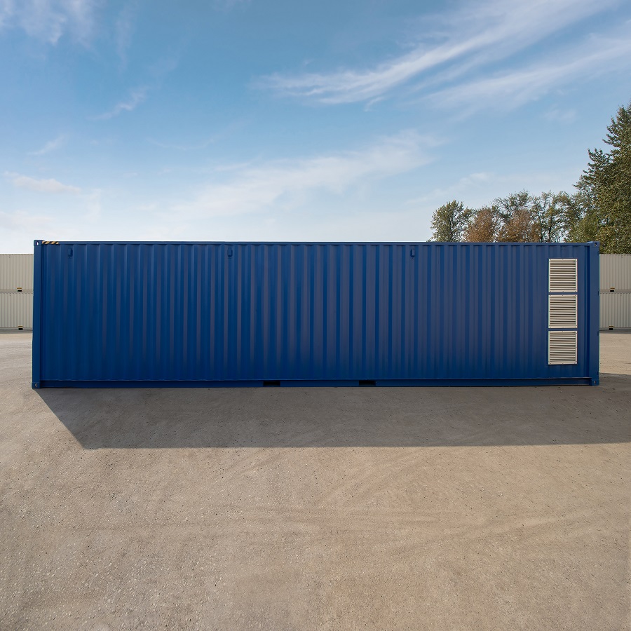 40’ Custom Equipment Housing Unit - Container Systems Australia