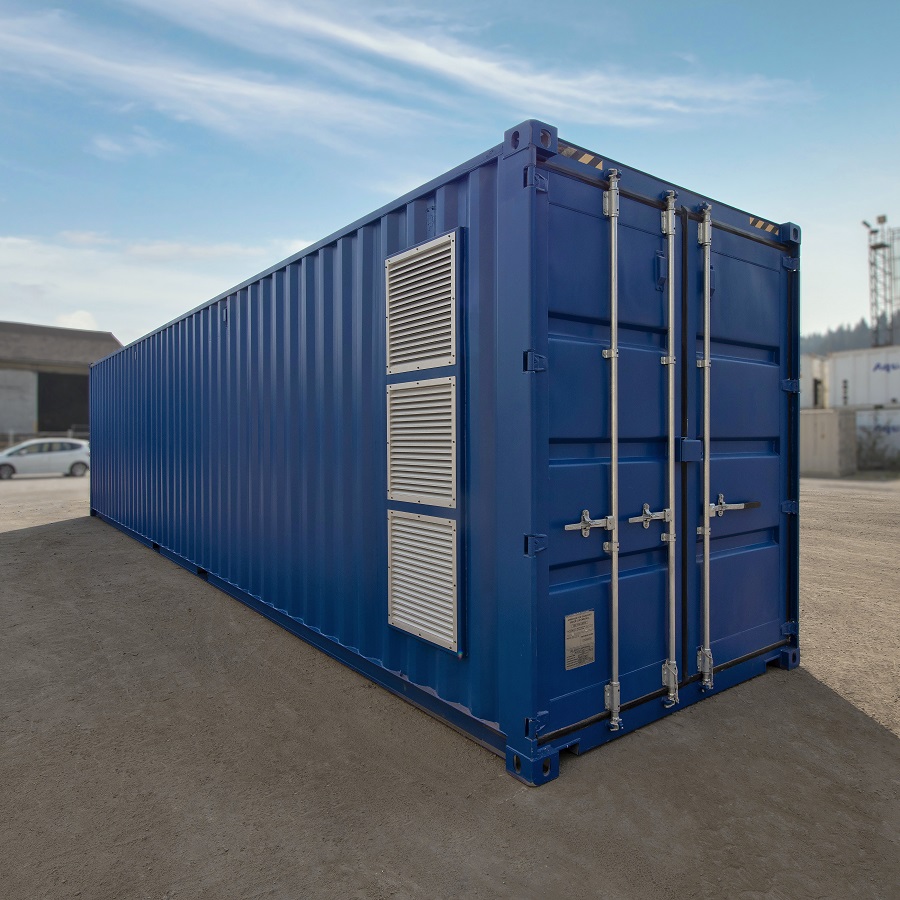 40’ Custom Equipment Housing Unit - Container Systems Australia