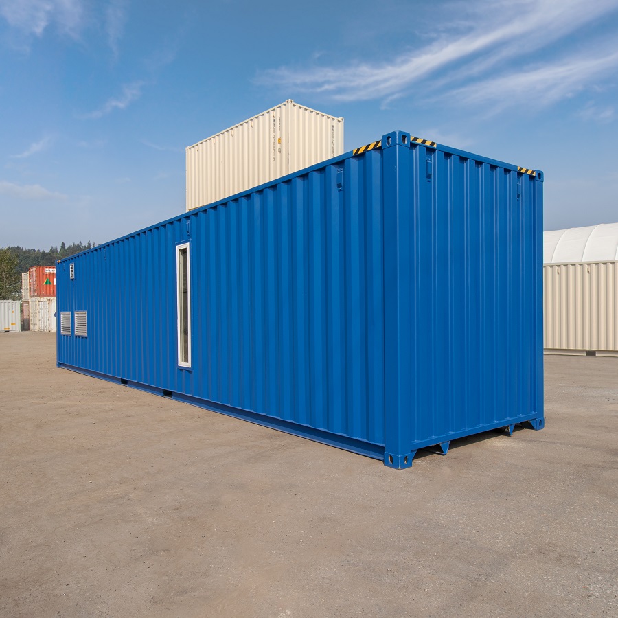 40’ Custom Equipment Housing Unit - Container Systems Australia