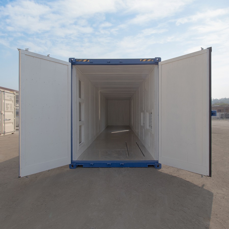 40’ Custom Equipment Housing Unit - Container Systems Australia