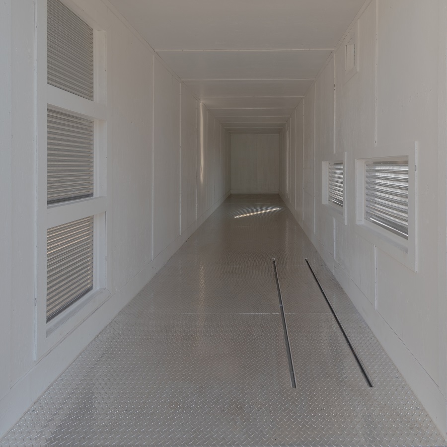 40’ Custom Equipment Housing Unit - Container Systems Australia