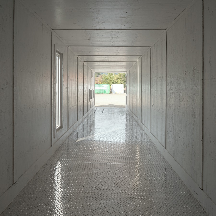 40’ Custom Equipment Housing Unit - Container Systems Australia
