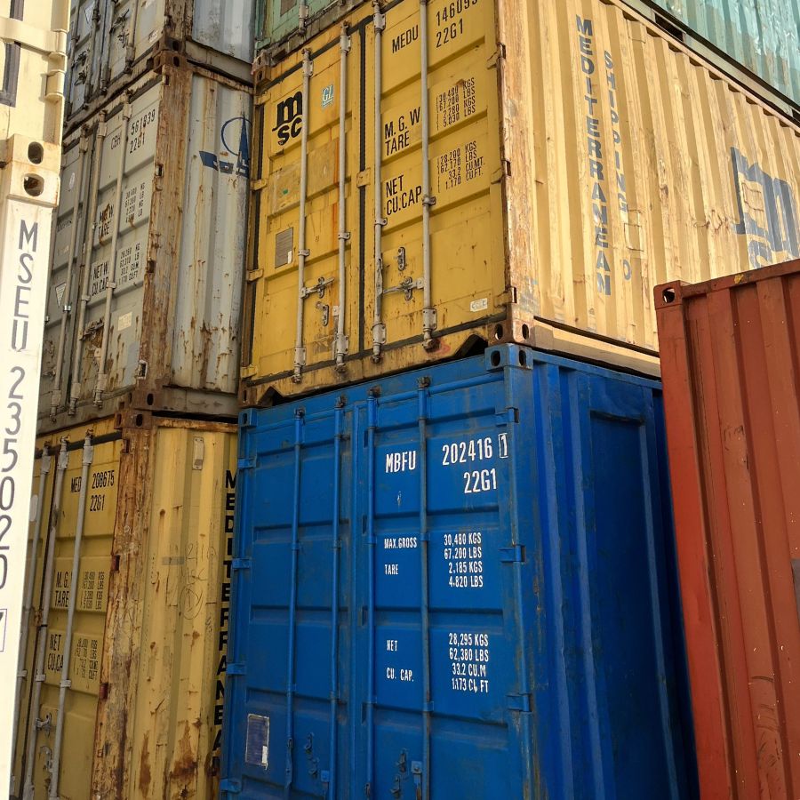 20’ Used Containers With Minor DMG - Container Systems Australia