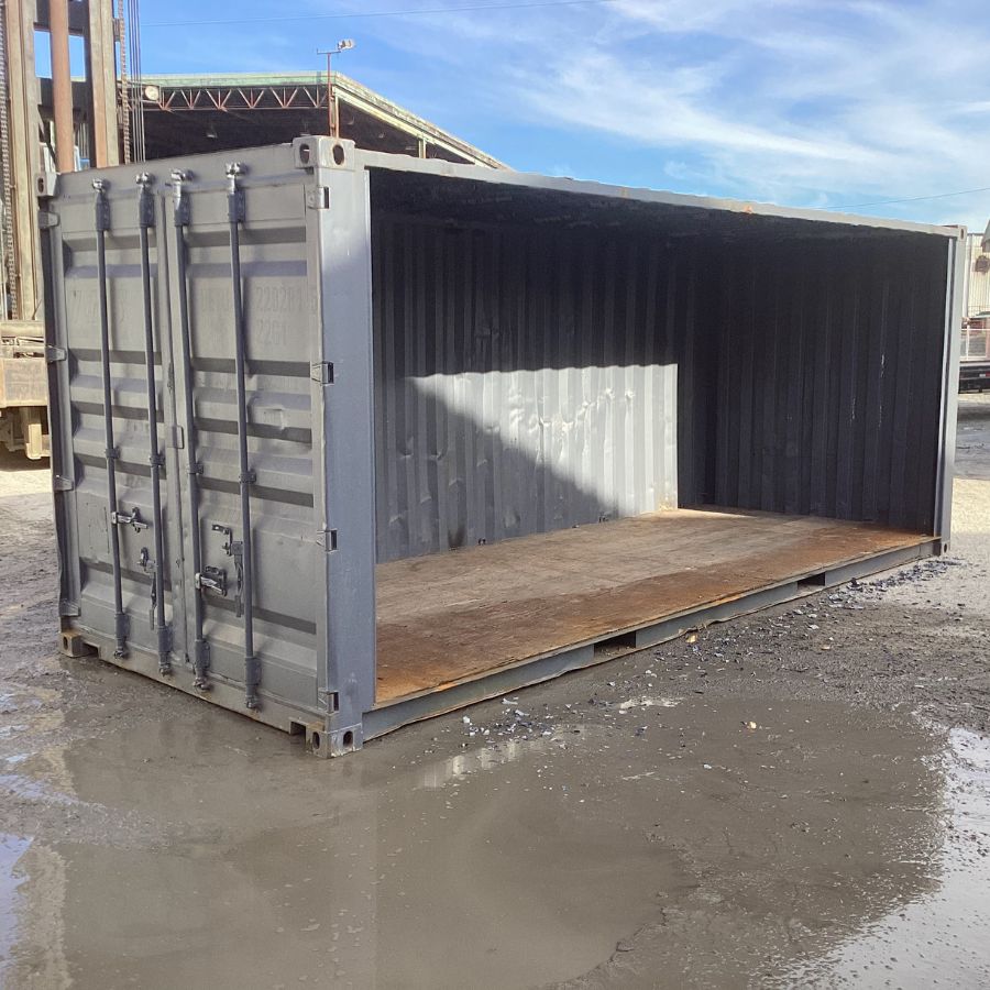 20′ Used “Open-Face” Shipping Container (Special) - Container Systems Australia