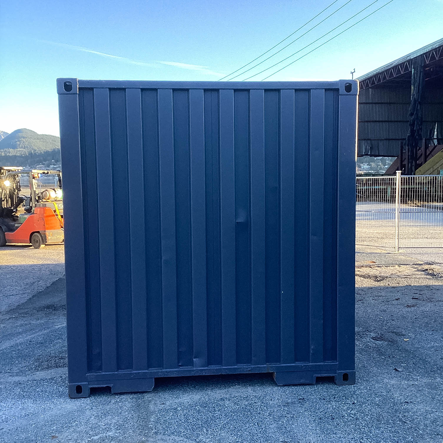 26′ Cut-Down Shipping Container w/Roll-Up Door - Container Systems Australia