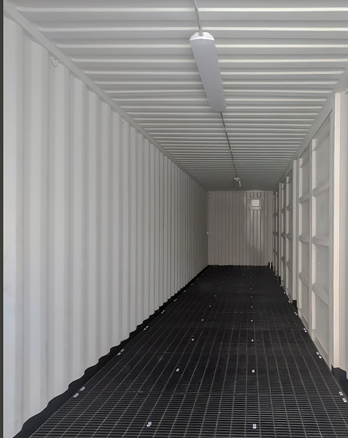 40’HC Chemical Storage w/4 x Side Doors - Container Systems Australia