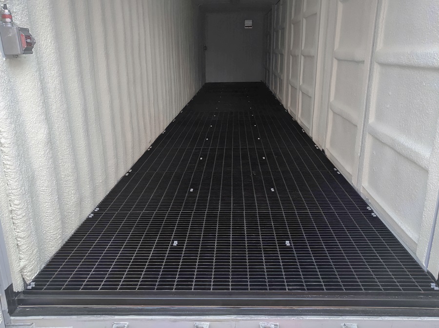 40’HC Chemical Storage w/4 x Side Doors - Container Systems Australia