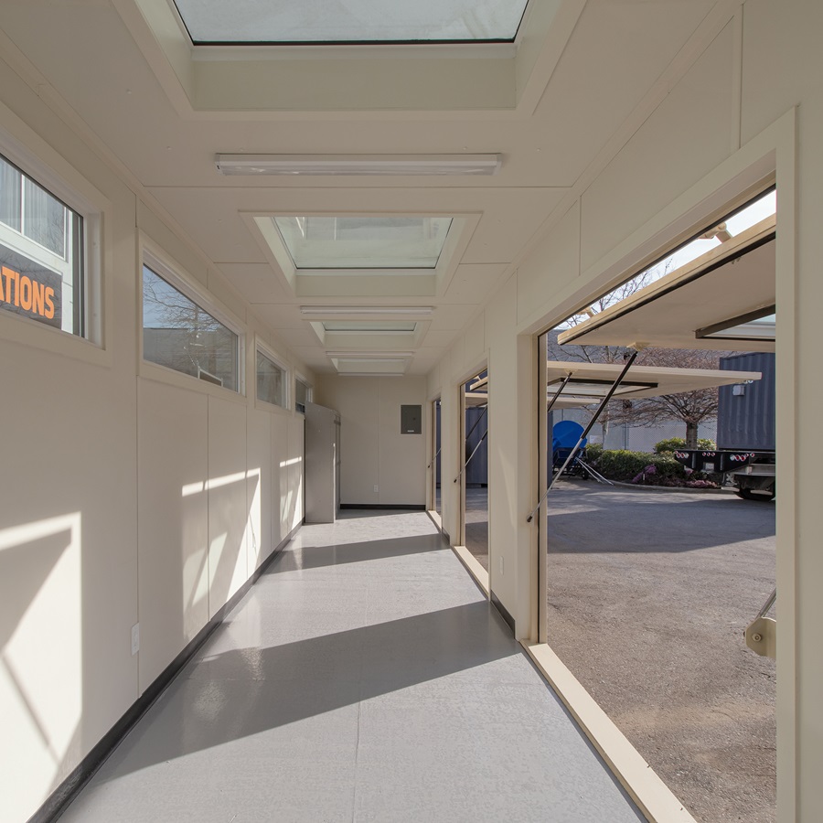 40’ Art Studio w/Flip up Doors - Container Systems Australia