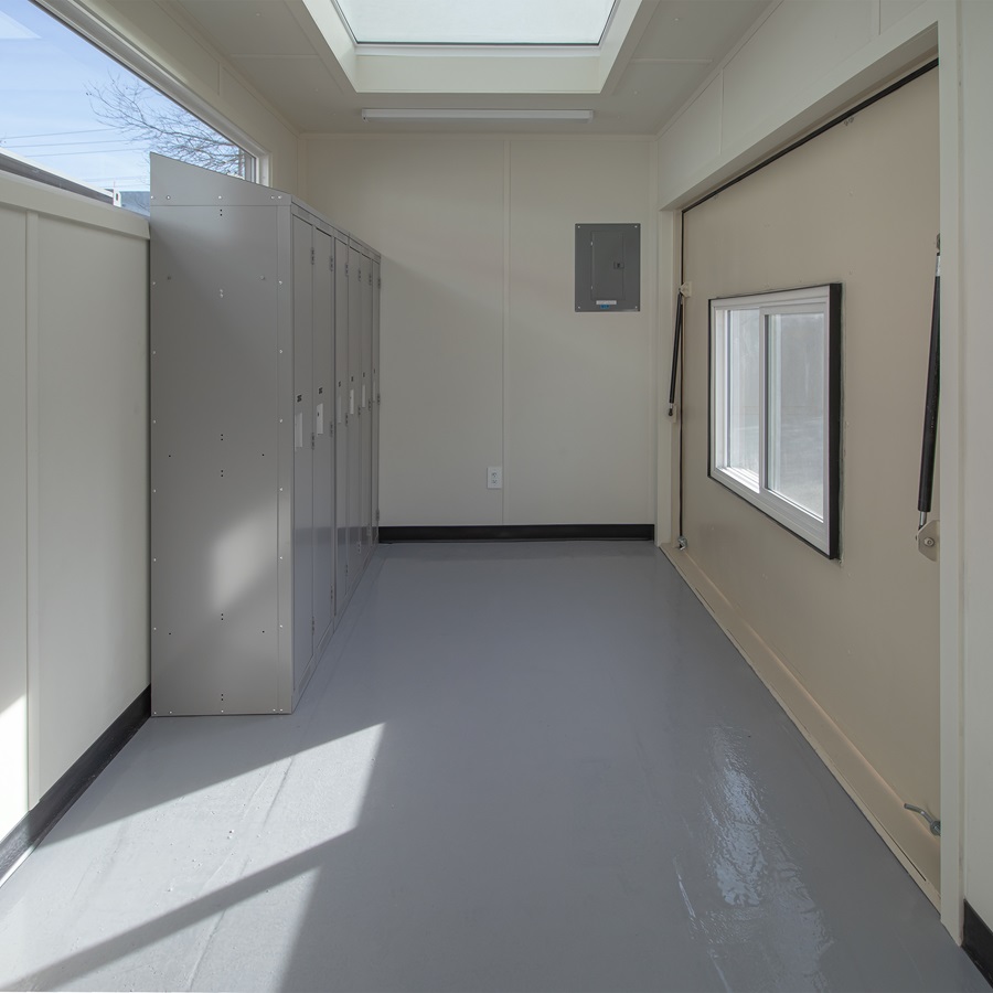 40’ Art Studio w/Flip up Doors - Container Systems Australia