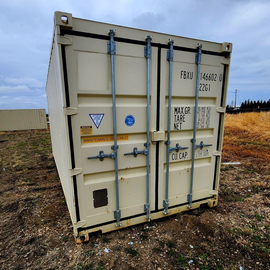 20’ New (1-Trip) Container w/ Shelving on BOTH sides - Container Systems Australia