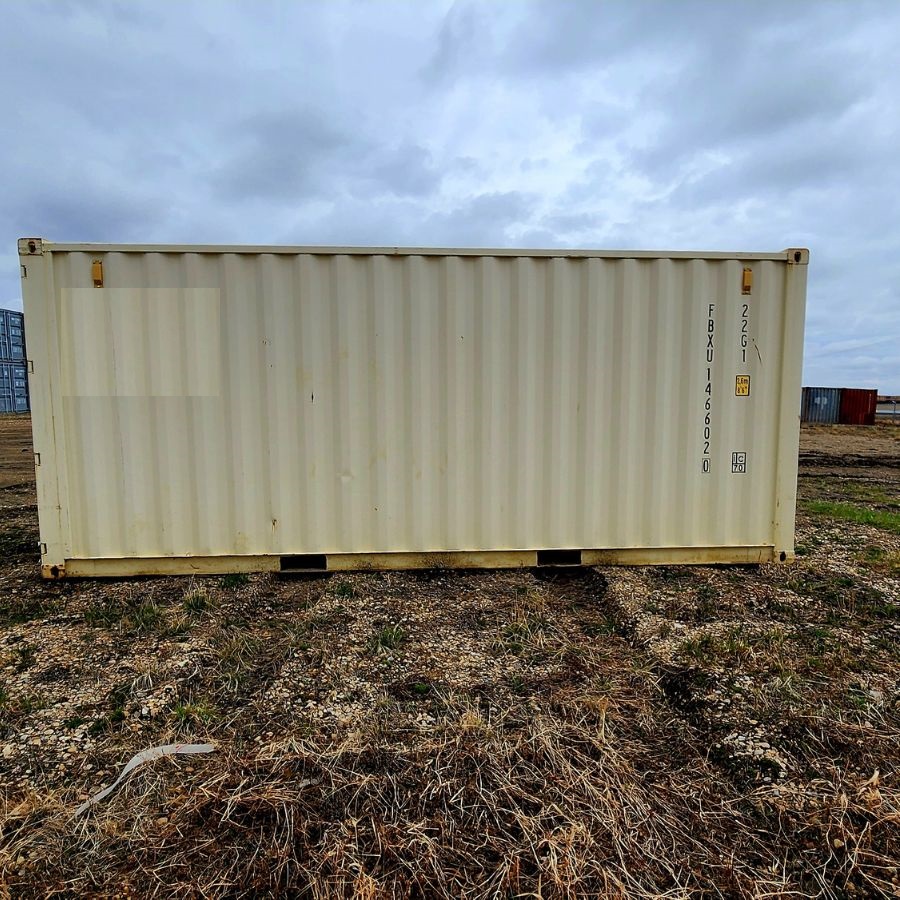 20’ New (1-Trip) Container w/ Shelving on BOTH sides - Container Systems Australia